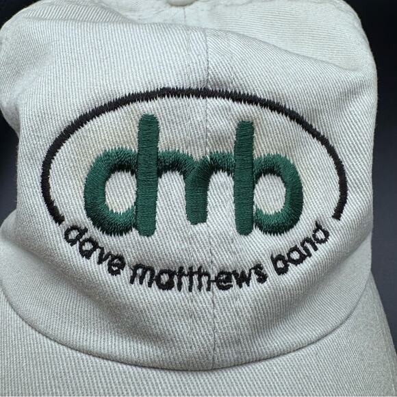 Rare Dave Matthew’s Band Embroidered Adjustable Hat Tan Khaki - Picture 12 of 13